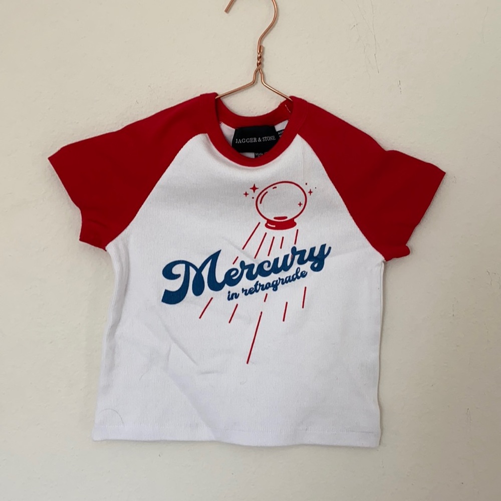 Jagger & Stone Mercury in Retrograde Mini Tee